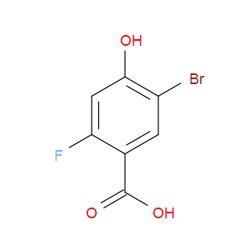 Aobchem&nbsp;5-Bromo-2-fluoro-4-hydroxybenzoic acid | ≥97% | CAS 1781790-71-3 | C7H4BrFO3 | 1g