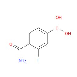 Aobchem&nbsp;4-Carbamoyl-3-fluorophenylboronic acid | ≥97% | CAS 874288-39-8 | C7H7BFNO3 | 1g