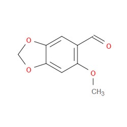 Aobchem&nbsp;6-Methoxy-1 3-benzodioxole-5-carboxaldehyde | ≥97% | CAS 5780-00-7 | C9H8O4 | 1g