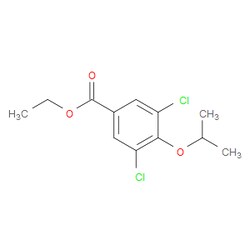 Aobchem&nbsp;Ethyl 3 5-dichloro-4-propan-2-yloxybenzoate | ≥97% | CAS 40689-36-9 | C12H14Cl2O3 | 1g