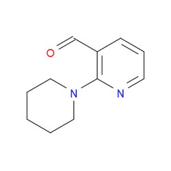 Aobchem&nbsp;2-Piperidinopyridine-3-carboxaldehyde | ≥95% | CAS 34595-22-7 | C11H14N2O | 1g