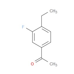Aobchem&nbsp;1-(4-Ethyl-3-fluorophenyl)ethanone | ≥95% | CAS 627463-20-1 | C10H11FO | 250mg