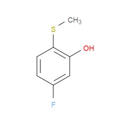 Aobchem&nbsp;5-Fluoro-2-(methylthio)phenol | ≥97% | CAS 1243442-20-7 | C7H7FOS | 1g