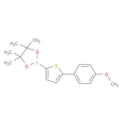 Aobchem&nbsp;2-[5-(4-Methoxyphenyl)-2-thienyl]-4 4 5 5-tetramethyl-1 3 2-dioxaborolane | ≥95% | CAS 1402227-48-8 | C17H21BO3S | 1g
