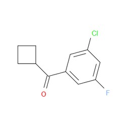 Aobchem&nbsp;(3-Chloro-5-fluorophenyl)cyclobutylmethanone | ≥95% | CAS 898791-06-5 | C11H10ClFO | 250mg