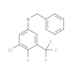 Aobchem&nbsp;1-Chloro-2-fluoro-5-(phenylmethoxy)-3-(trifluoromethyl)benzene | ≥95% | CAS 1881291-55-9 | C14H9ClF4O | 1g