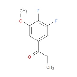 Aobchem&nbsp;1-(3 4-Difluoro-5-methoxyphenyl)-1-propanone | ≥95% | CAS 1379314-08-5 | C10H10F2O2 | 500mg