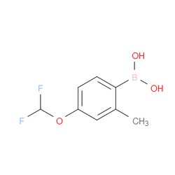 Aobchem&nbsp;B-[4-(Difluoromethoxy)-2-methylphenyl]boronic acid | ≥95% | CAS 514206-39-4 | C8H9BF2O3 | 500mg