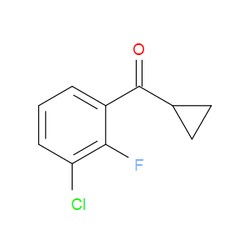 Aobchem&nbsp;(3-Chloro-2-fluorophenyl)cyclopropylmethanone | ≥95% | CAS 1342111-40-3 | C10H8ClFO | 250mg