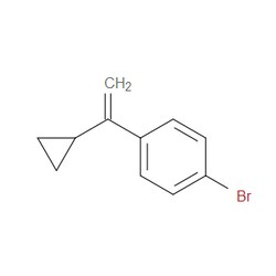 Aobchem&nbsp;1-Bromo-4-(1-cyclopropylvinyl)benzene | ≥95% | CAS 65322-32-9 | C11H11Br | 500mg