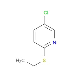 Aobchem&nbsp;5-Chloro-2-(ethylthio)pyridine | ≥97% | CAS 102645-38-5 | C7H8ClNS | 250mg