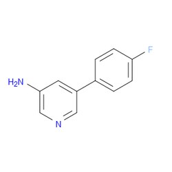 Aobchem 5-(4-Fluorophenyl)pyridin-3-amine | ≥95% | CAS 1214380-91-2 | C11H9FN2