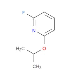 Aobchem&nbsp;2-Fluoro-6-(1-methylethoxy)pyridine | ≥95% | CAS 1249358-97-1 | C8H10FNO | 1g