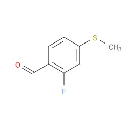 Aobchem&nbsp;2-Fluoro-4-(methylthio)benzaldehyde | ≥97% | CAS 1289084-81-6 | C8H7FOS | 1g