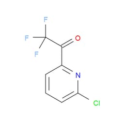 Aobchem&nbsp;1-(6-Chloropyridin-2-yl)-2 2 2-trifluoroethanone | ≥95% | CAS 1060811-90-6 | C7H3ClF3NO | 1g