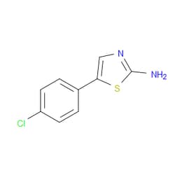 Aobchem&nbsp;5-(4-Chlorophenyl)thiazol-2-amine | ≥97% | CAS 73040-66-1 | C9H7ClN2S | 5g