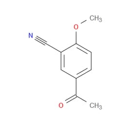 Aobchem&nbsp;5-Acetyl-2-methoxybenzonitrile | ≥95% | CAS 113016-89-0 | C10H9NO2 | 1g