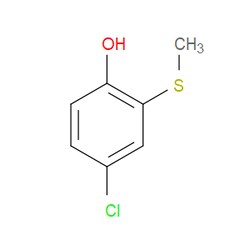 Aobchem&nbsp;4-Chloro-2-(methylthio)phenol | ≥97% | CAS 23385-53-7 | C7H7ClOS | 1g