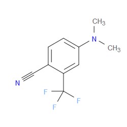 Aobchem&nbsp;4-(Dimethylamino)-2-(trifluoromethyl)benzonitrile | ≥95% | CAS 51332-25-3 | C10H9F3N2 | 500mg