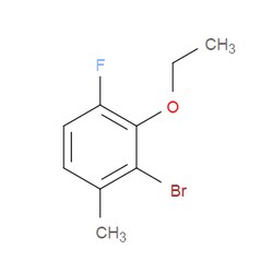Aobchem&nbsp;2-Bromo-3-ethoxy-4-fluoro-1-methylbenzene | ≥97% | CAS 2379321-86-3 | C9H10BrFO | 250mg