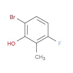 Aobchem&nbsp;6-Bromo-3-fluoro-2-methylphenol | ≥97% | CAS 1559064-08-2 | C7H6BrFO | 1g