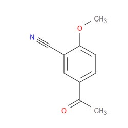 Aobchem&nbsp;5-Acetyl-2-methoxybenzonitrile | ≥95% | CAS 113016-89-0 | C10H9NO2 | 250mg