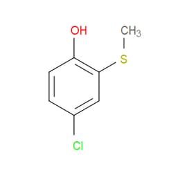 Aobchem&nbsp;4-Chloro-2-(methylthio)phenol | ≥97% | CAS 23385-53-7 | C7H7ClOS | 500mg