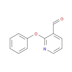 Aobchem&nbsp;2-Phenoxy-3-pyridinecarboxaldehyde | ≥95% | CAS 114077-93-9 | C12H9NO2 | 250mg