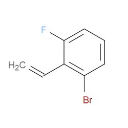 Aobchem&nbsp;1-Bromo-3-fluoro-2-vinylbenzene | ≥95% | CAS 1313010-16-0 | C8H6BrF | 500mg
