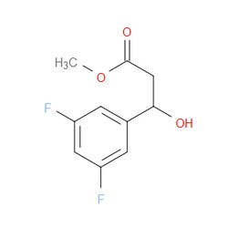 Aobchem&nbsp;Methyl 3-(3 5-difluorophenyl)-3-hydroxypropanoate | ≥97% | CAS 2228984-93-6 | C10H10F2O3 | 1g