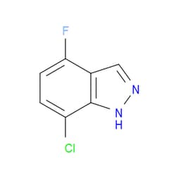 Aobchem&nbsp;7-Chloro-4-fluoro-1H-indazole | ≥97% | CAS 1000341-70-7 | C7H4ClFN2 | 5g