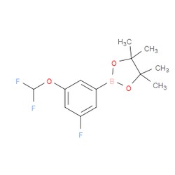 Aobchem&nbsp;2-(3-(Difluoromethoxy)-5-fluorophenyl)-4 4 5 5-tetramethyl-1 3 2-dioxaborolane | ≥97% | CAS 1641578-50-8 | C13H16BF3O3 | 500mg