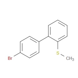 Aobchem&nbsp;4 -Bromo-2-(methylthio)-1 1 -biphenyl | ≥97% | CAS 1443349-83-4 | C13H11BrS | 250mg