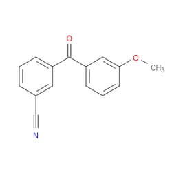 Aobchem&nbsp;3-(3-Methoxybenzoyl)benzonitrile | ≥95% | CAS 750633-59-1 | C15H11NO2 | 5g