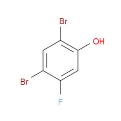 Aobchem&nbsp;2 4-Dibromo-5-fluorophenol | ≥95% | CAS 2369-34-8 | C6H3Br2FO | 1g