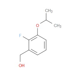 Aobchem&nbsp;(2-Fluoro-3-isopropoxyphenyl)methanol | ≥97% | CAS 2586126-16-9 | C10H13FO2 | 250mg
