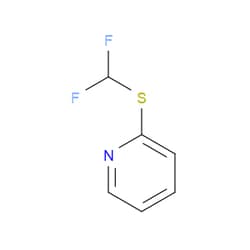 Aobchem&nbsp;2-((Difluoromethyl)thio)pyridine | ≥97% | CAS 250690-59-6 | C6H5F2NS | 250mg