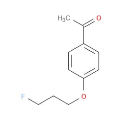Aobchem&nbsp;Ethanone  1-[4-(3-fluoropropoxy)phenyl]- | ≥95% | CAS 400878-19-5 | C11H13FO2 | 5g