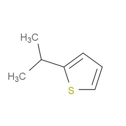 Aobchem&nbsp;2-Isopropylthiophene | ≥95% | CAS 4095-22-1 | C7H10S | 250mg