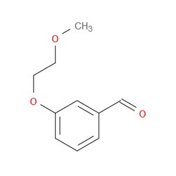 Aobchem&nbsp;3-(2-Methoxyethoxy)benzaldehyde | ≥95% | CAS 73244-50-5 | C10H12O3 | 1g