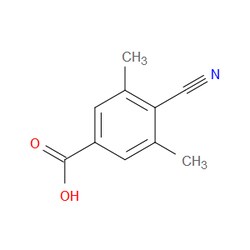 Aobchem&nbsp;4-Cyano-3 5-dimethylbenzoic acid | ≥97% | CAS 90924-01-9 | C10H9NO2 | 1g