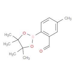 Aobchem&nbsp;2-Formyl-4-methylphenylboronic acid pinacol ester | ≥97% | CAS 1418129-42-6 | C14H19BO3 | 500mg