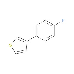 Aobchem&nbsp;3-(4-Fluorophenyl)thiophene | ≥97% | CAS 119492-73-8 | C10H7FS | 1g
