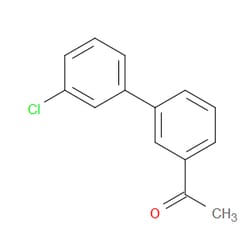 Aobchem&nbsp;Ethanone  1-(3 -chloro[1 1 -biphenyl]-3-yl)- | ≥97% | CAS 893734-53-7 | C14H11ClO | 500mg