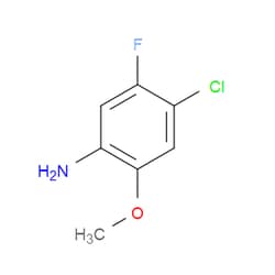 Aobchem&nbsp;4-Chloro-5-fluoro-2-methoxyaniline | ≥97% | CAS 1268392-91-1 | C7H7ClFNO | 1g