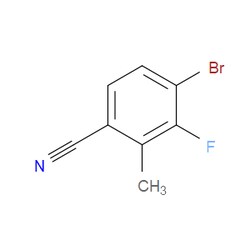 Aobchem&nbsp;4-Bromo-3-fluoro-2-methylbenzonitrile | ≥95% | CAS 1349716-12-6 | C8H5BrFN | 250mg