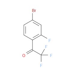 Aobchem&nbsp;1-(4-Bromo-2-fluorophenyl)-2 2 2-trifluoroethanone | ≥97% | CAS 617706-18-0 | C8H3BrF4O | 5g