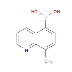 Aobchem&nbsp;8-Methyl-5-quinolinylboronic acid | ≥95% | CAS 1025010-58-5 | C10H10BNO2 | 5g