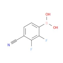 Aobchem&nbsp;4-Cyano-2 3-difluorophenylboronic acid | ≥97% | CAS 2377608-51-8 | C7H4BF2NO2 | 1g