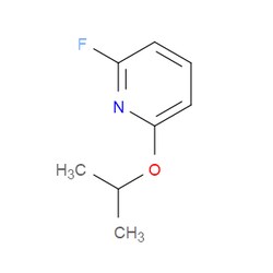 Aobchem&nbsp;2-Fluoro-6-(1-methylethoxy)pyridine | ≥95% | CAS 1249358-97-1 | C8H10FNO | 250mg
